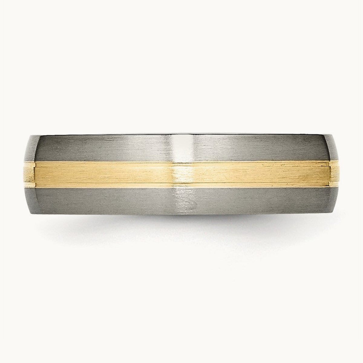 Brushed w/ Inlay Grooved Band — photo set