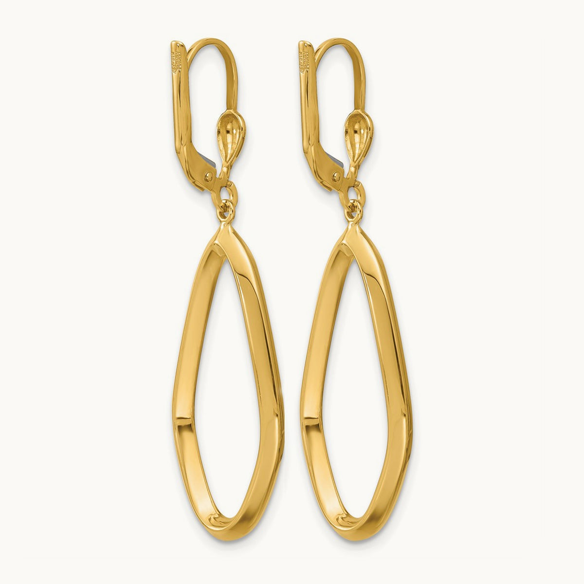 Polished Dangle Leverback Earrings — Leslie's — photo set