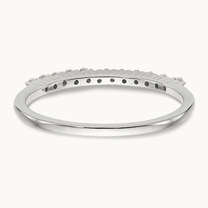 Diamond Wedding Band, 14K White Gold