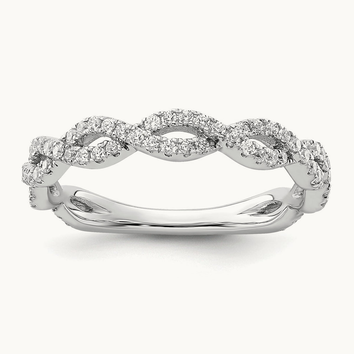 Wedding Band, 0.50 ct tw Lab-Grown Diamond