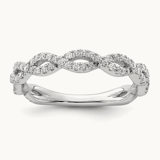 Wedding Band, 0.50 ct tw Lab-Grown Diamond