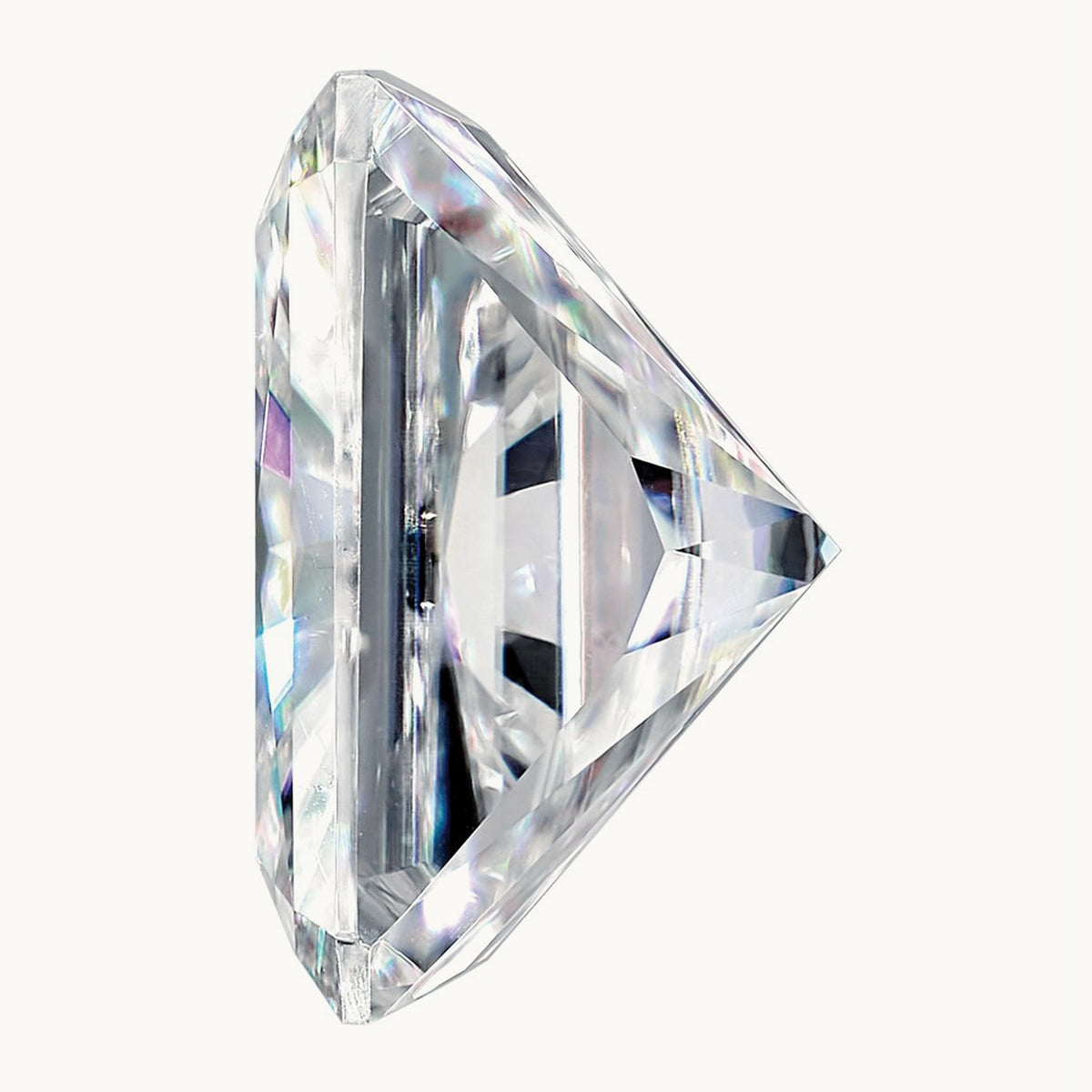4x2mm Emerald Radiant Cut Pure Light D-E-F Moissanite