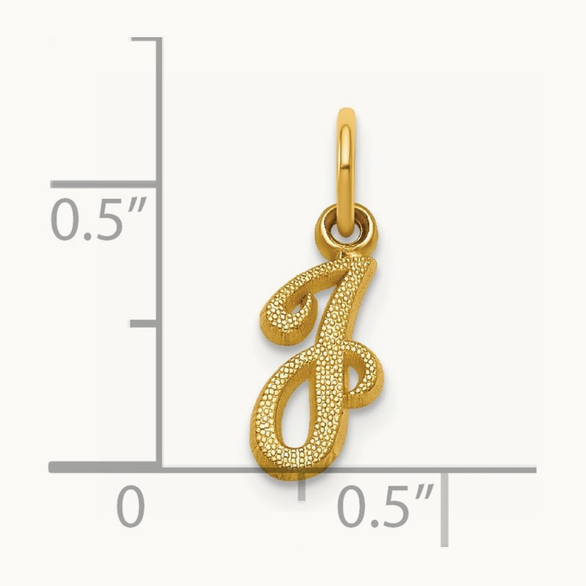 Script Initial Charm — J