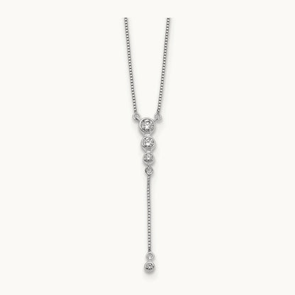 Dangle Necklace, 0.25 ct tw Lab-Grown Diamond
