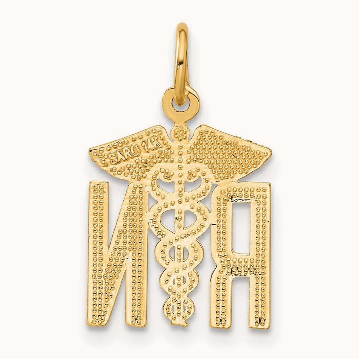 RN Nurse Charm, 14K