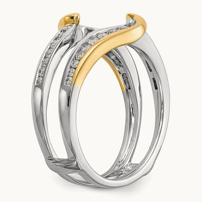 Diamond Guard, 14K Two-tone