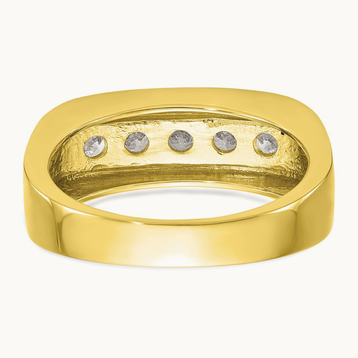 Men's Band — 10K Yellow Gold, 10