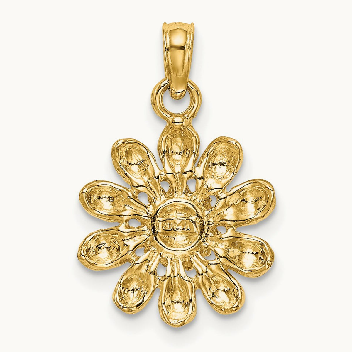 Sunflower Charm, 14K
