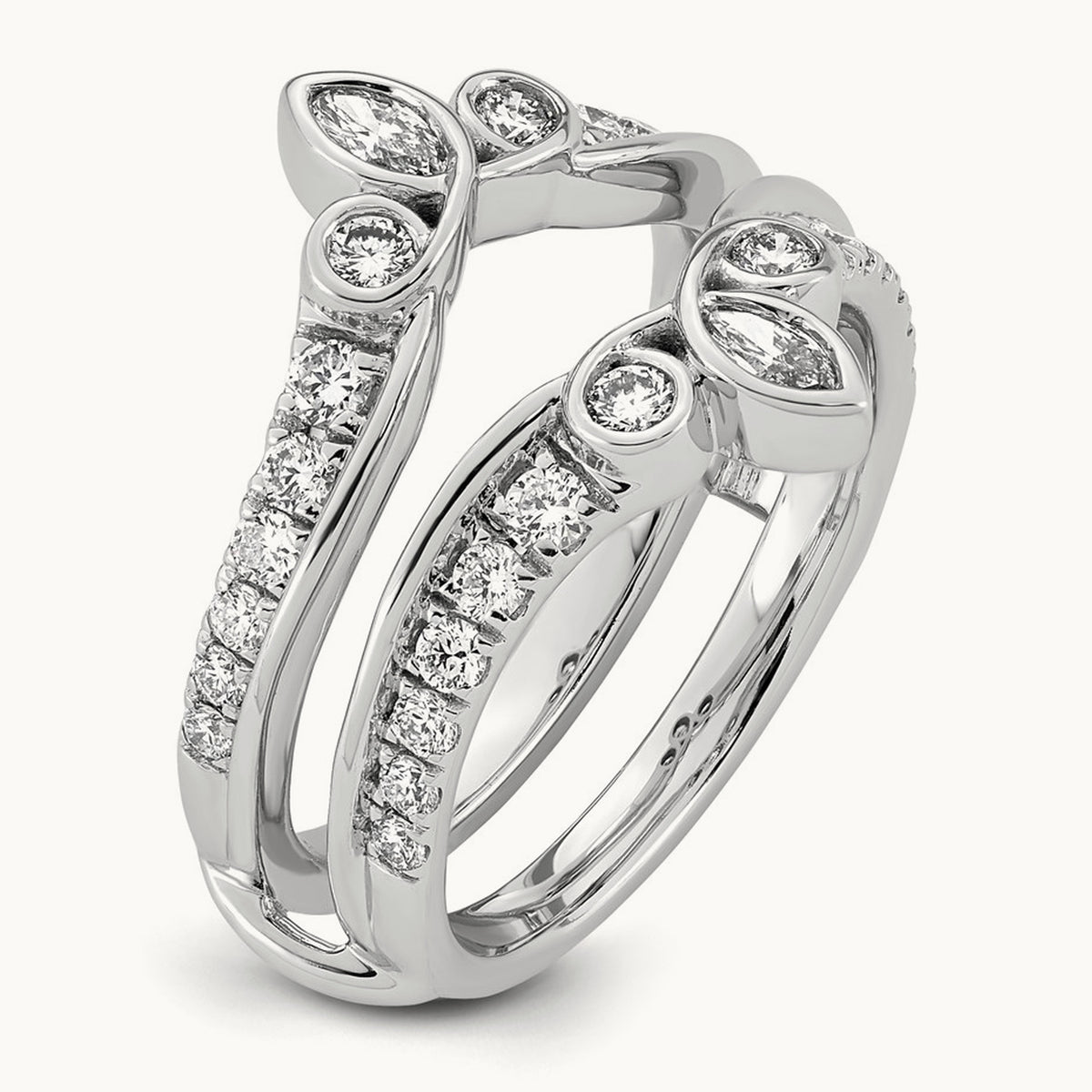 Ring Guard, 0.75 ct tw Lab-Grown Diamond