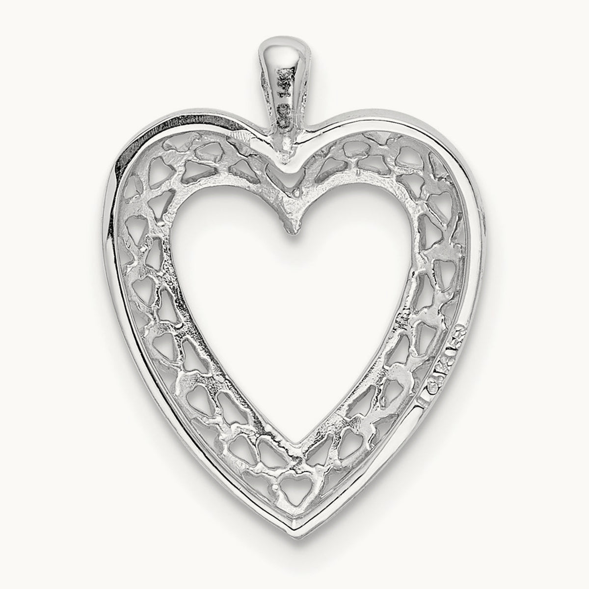 Cut-Out Heart Pendant — photo set