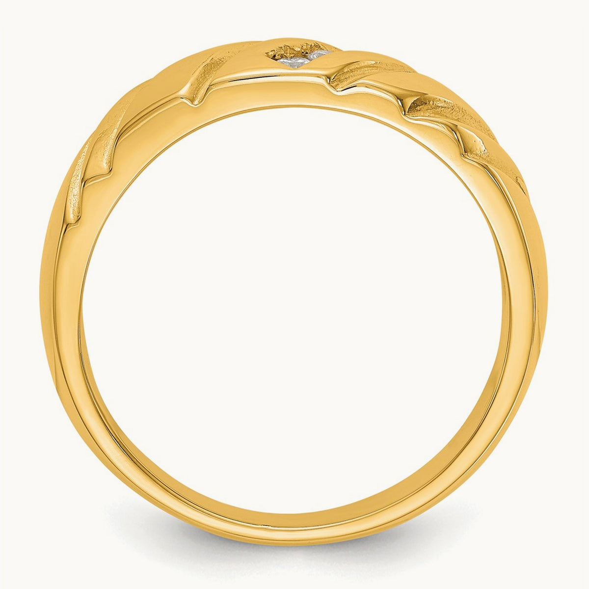 Diamond Men's Band, 14K