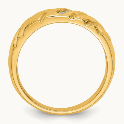 Diamond Men's Band, 14K