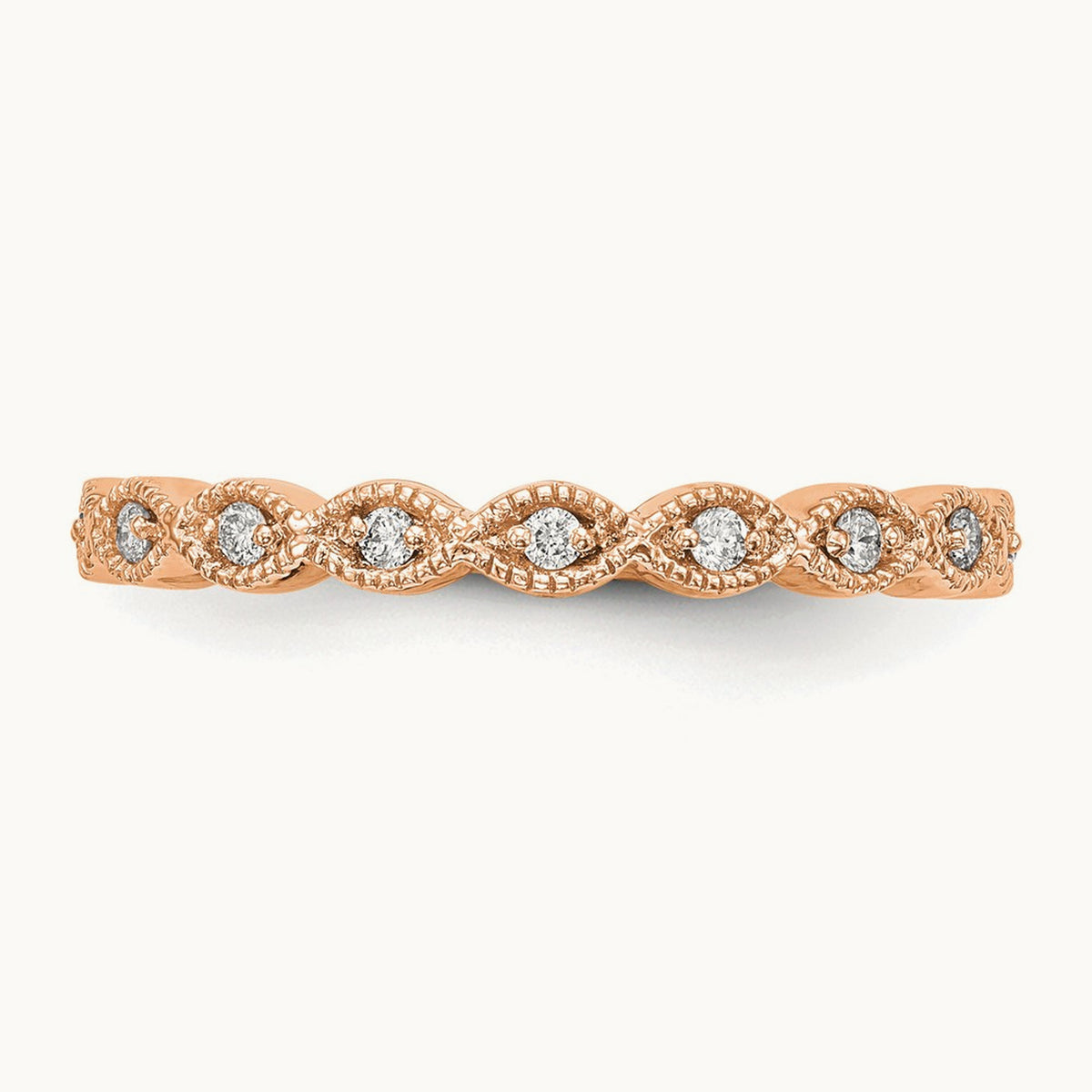 Fashion Band — 14K Rose Gold, 7