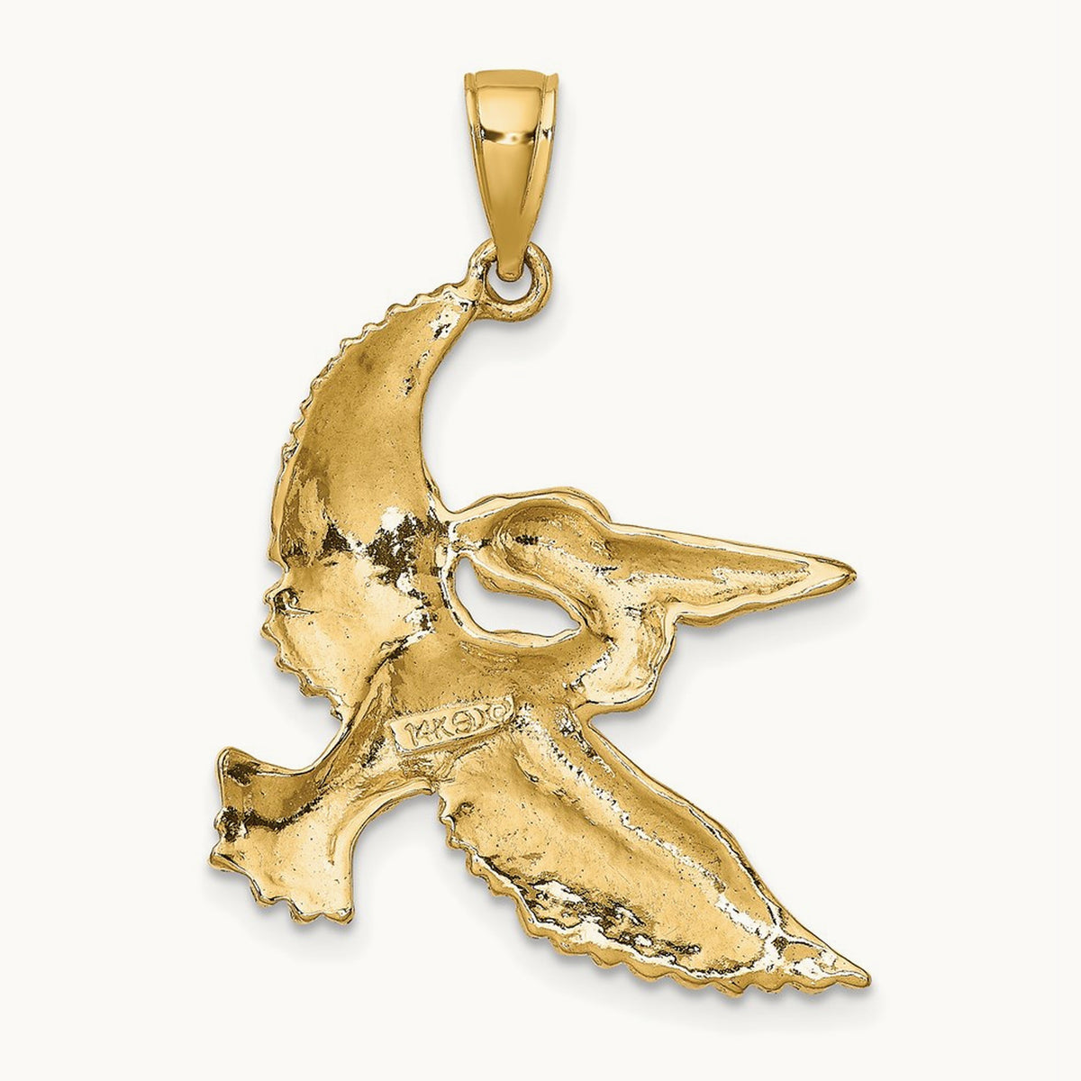 Flying Pelican Charm — 28.3mm