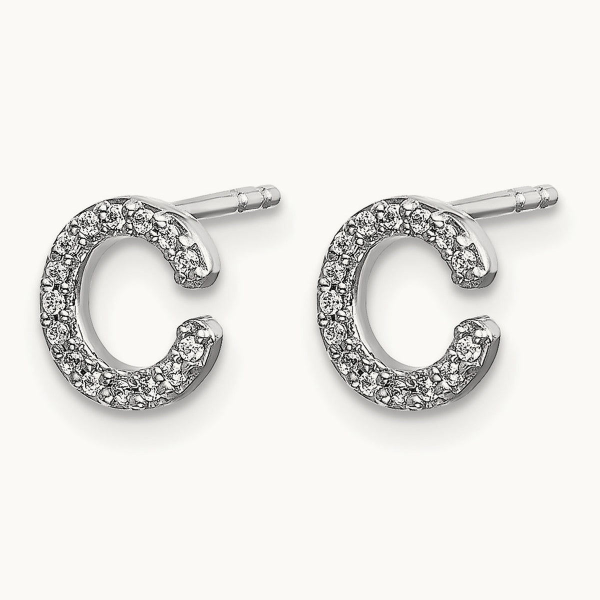 Diamond Earrings — 7mm, C