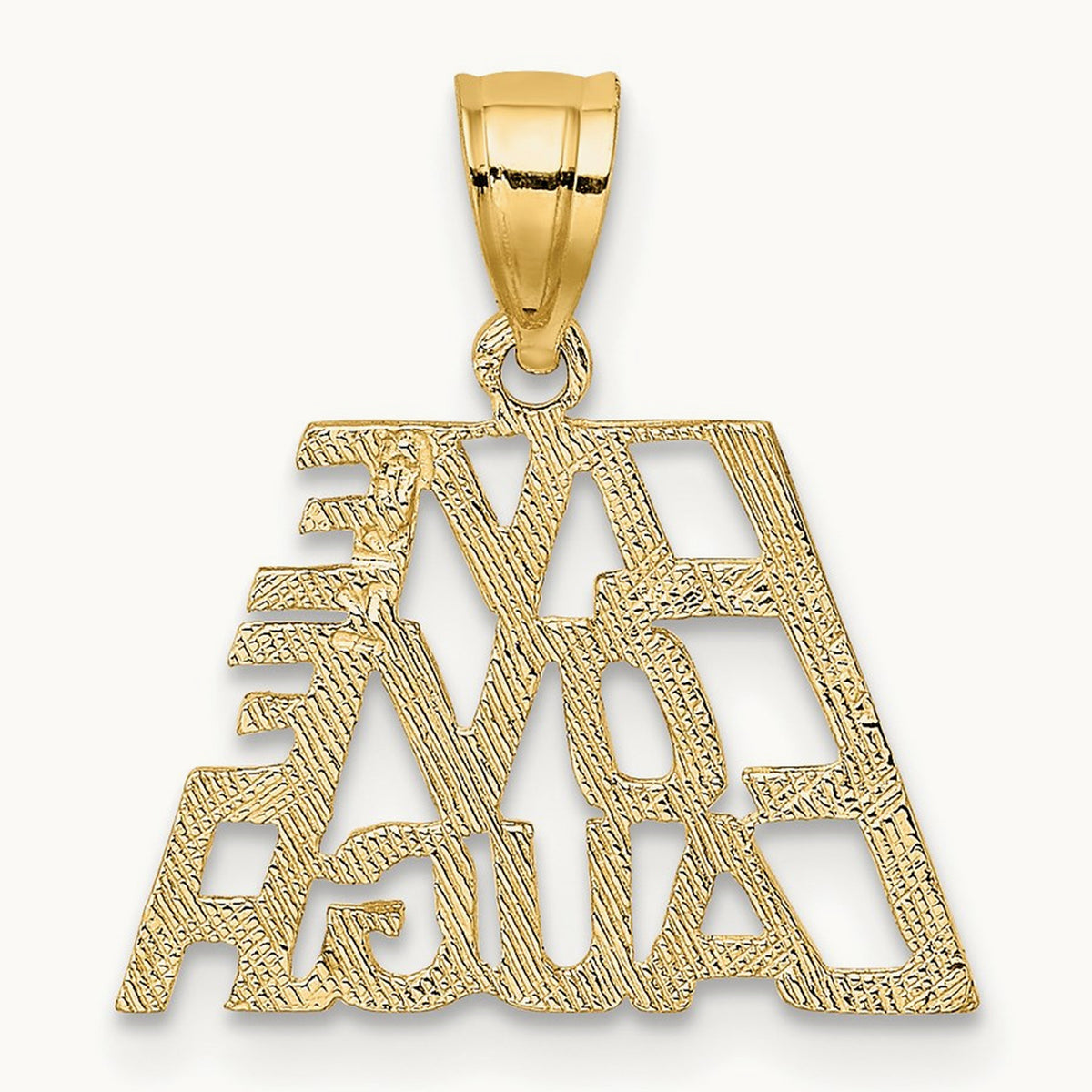 LIVE LAUGH LOVE Charm, 14K