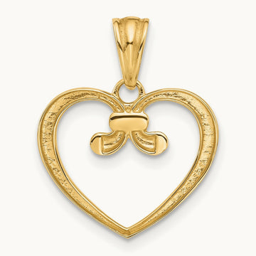 and Diamond-cut Heart Pendant — photo set