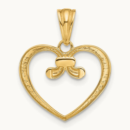and Diamond-cut Heart Pendant — photo set