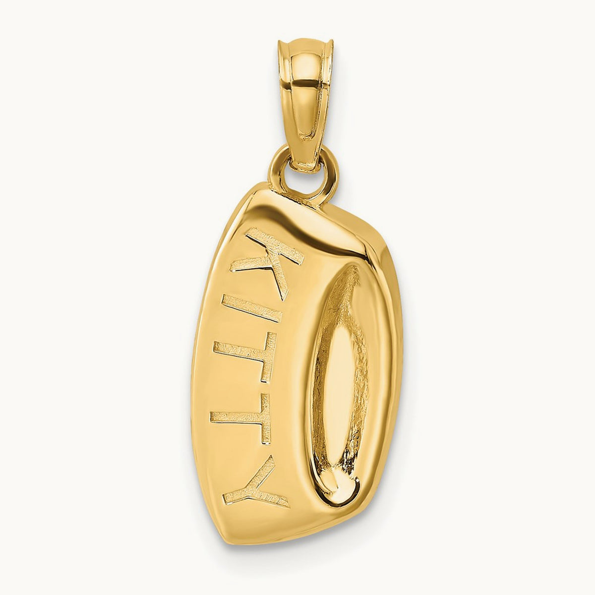 KITTY Bowl Charm, 14K