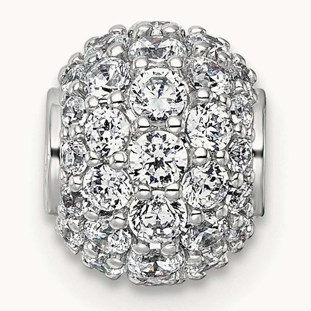 Sphere Slide Pendant, 1.00-4.25 ct tw Lab-Grown Diamond