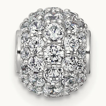Sphere Slide Pendant, 1.00-4.25 ct tw Lab-Grown Diamond