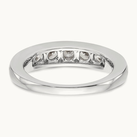 7-Stone Channel Band, 1.00 ct tw