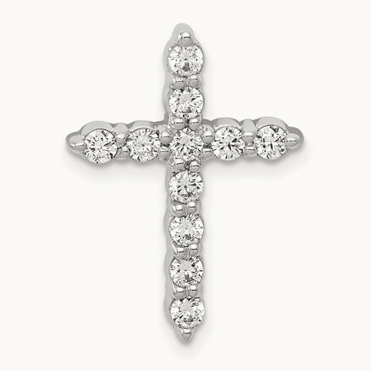 1/2ct. Diamond Cross Chain Slide — photo set
