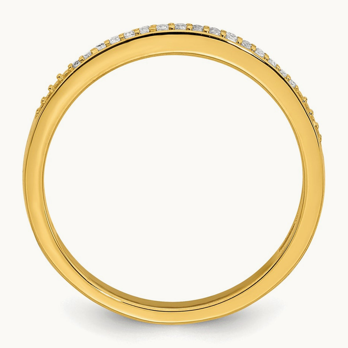 Wedding Band, 0.05 ct tw Lab-Grown Diamond