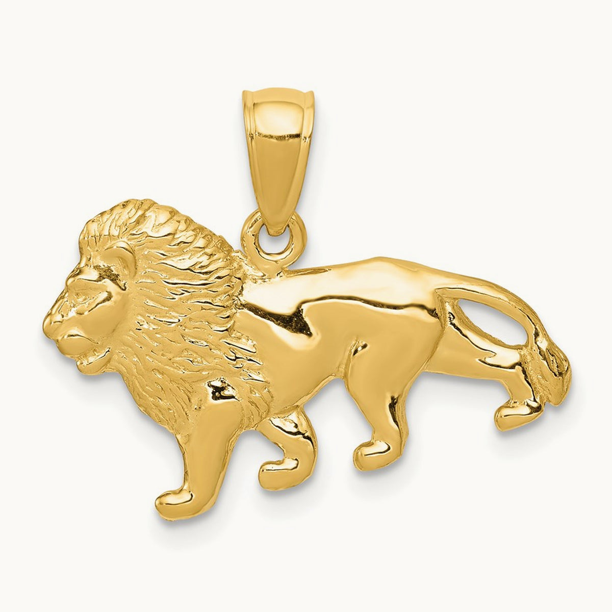 Lion Charm, 14K