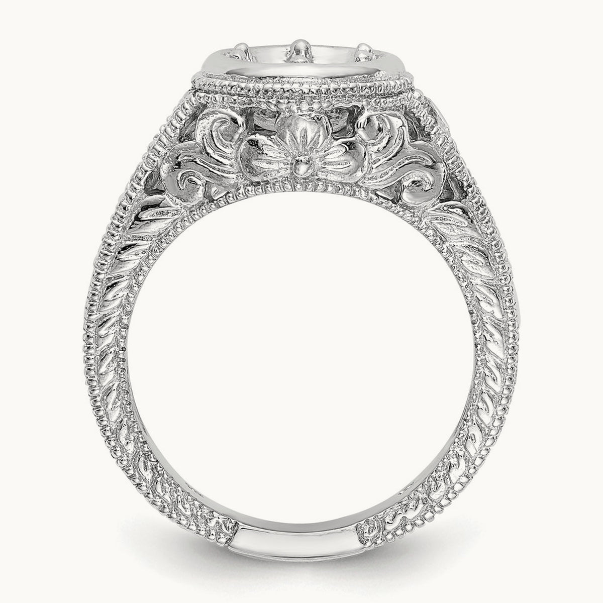 Semi-Mount Engagement Ring — 2/7 ct, 7