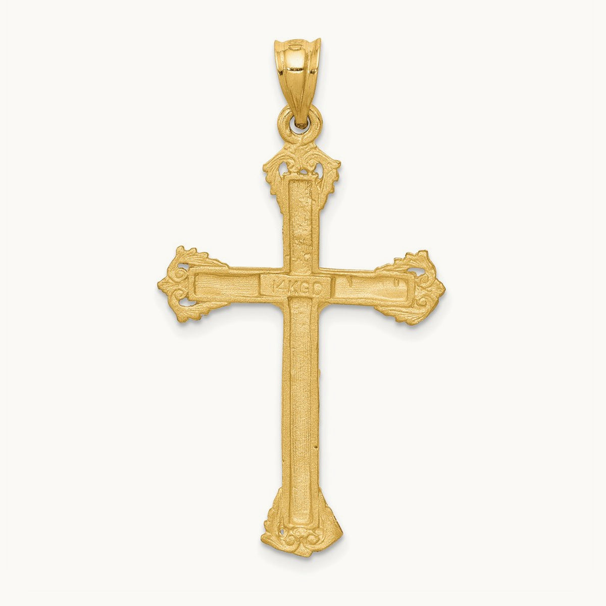 Crucifix Charm, 14K