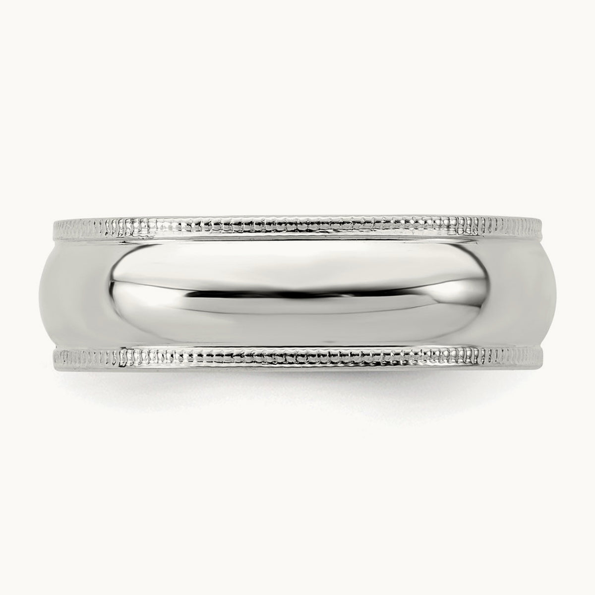 Half Round Milgrain Band — photo set