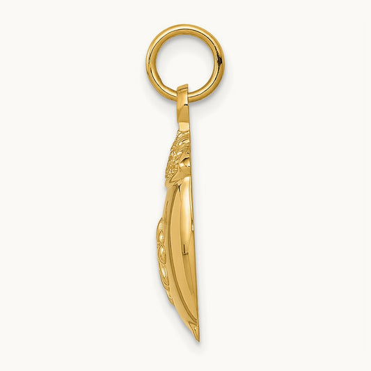 Pot of Gold Charm, 14K