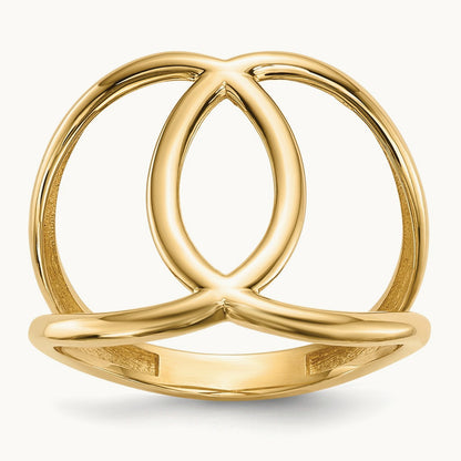 Polished Ring, 14K Gold