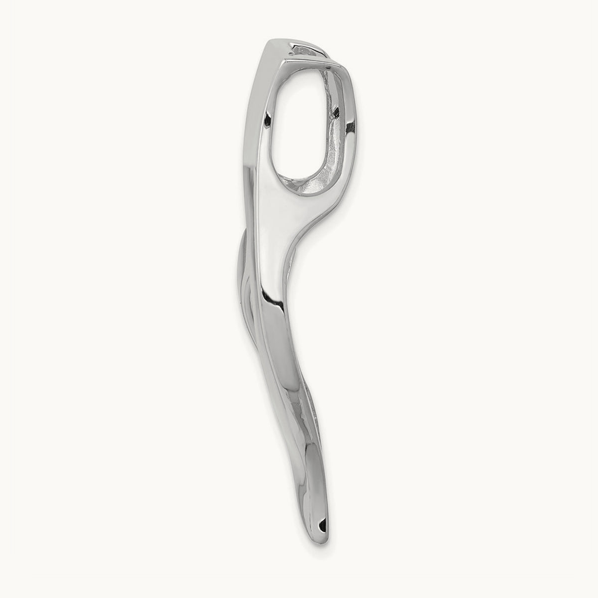 Fancy Omega, 14K White Gold