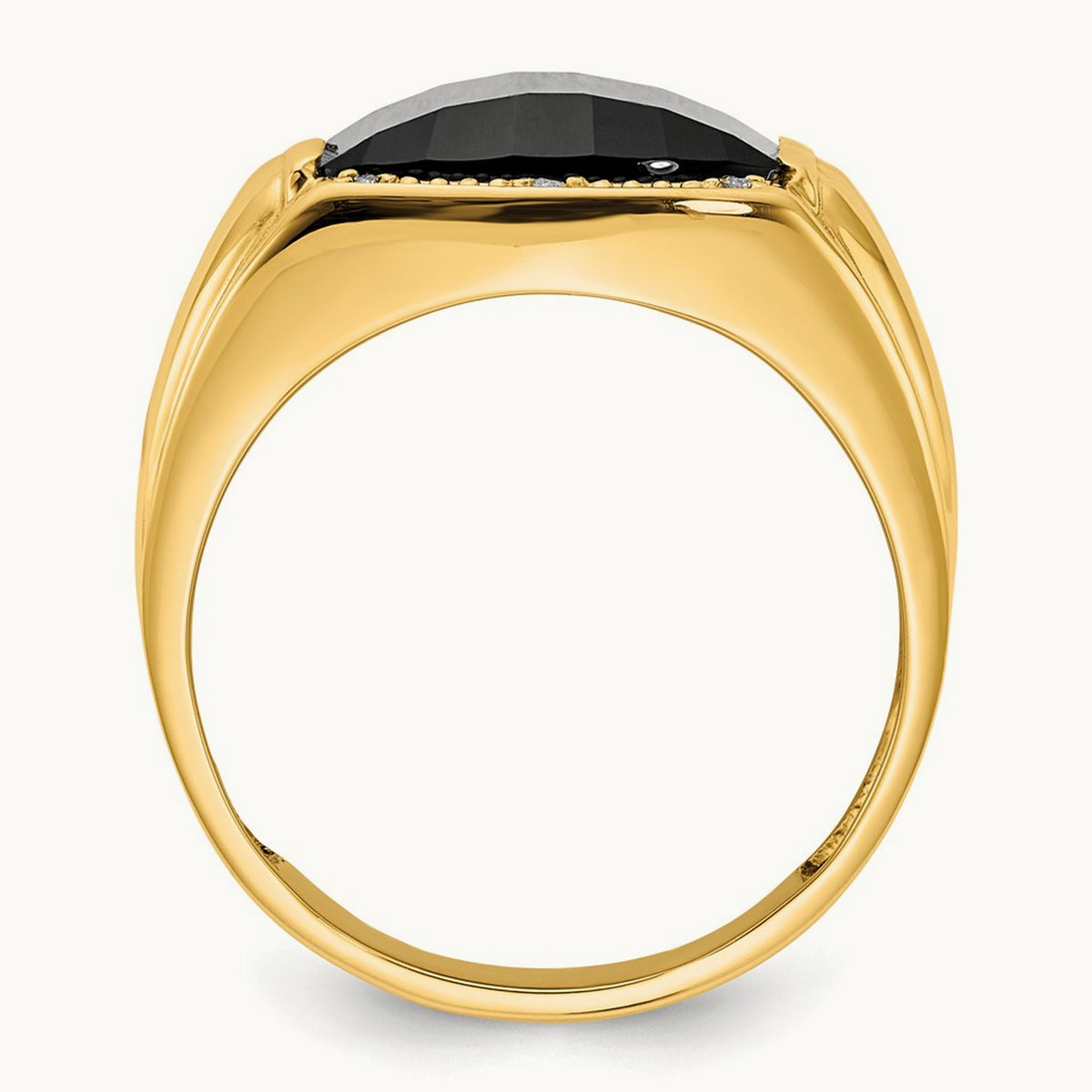 AA Diamond men's ring, 14K