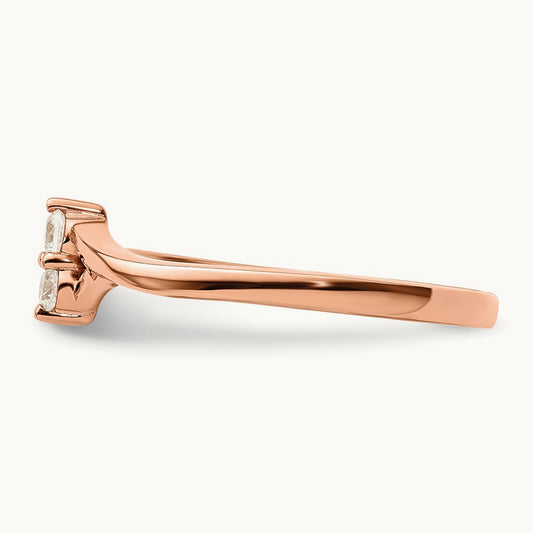 Promise/Engagement Ring, 0.10 ct tw