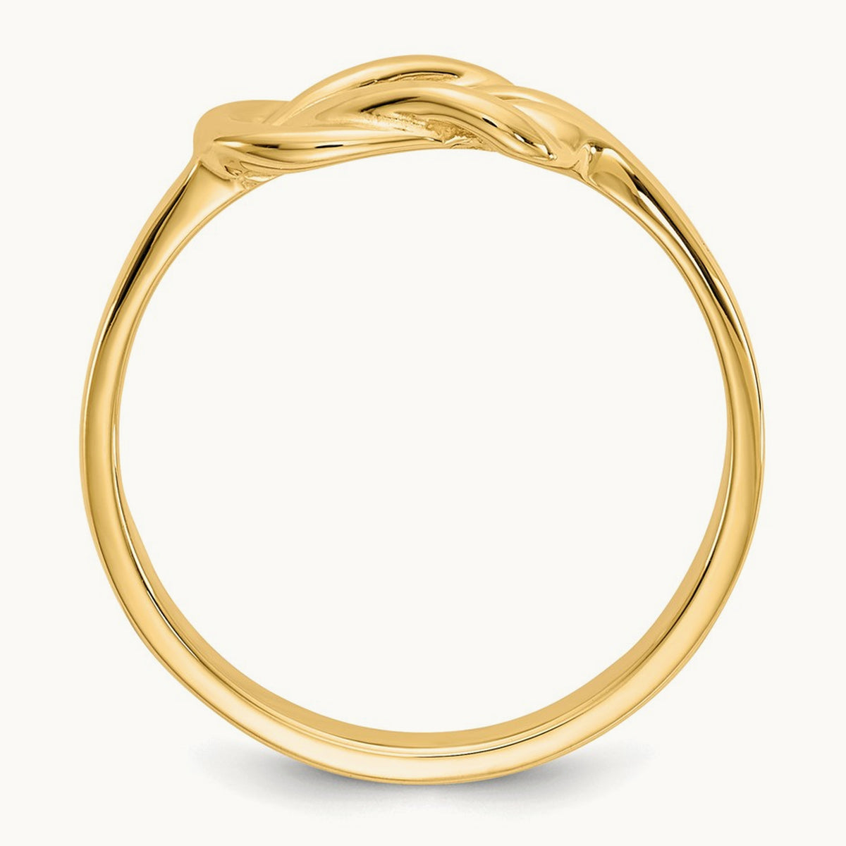 Freeform Knot Ring — 14K Yellow Gold