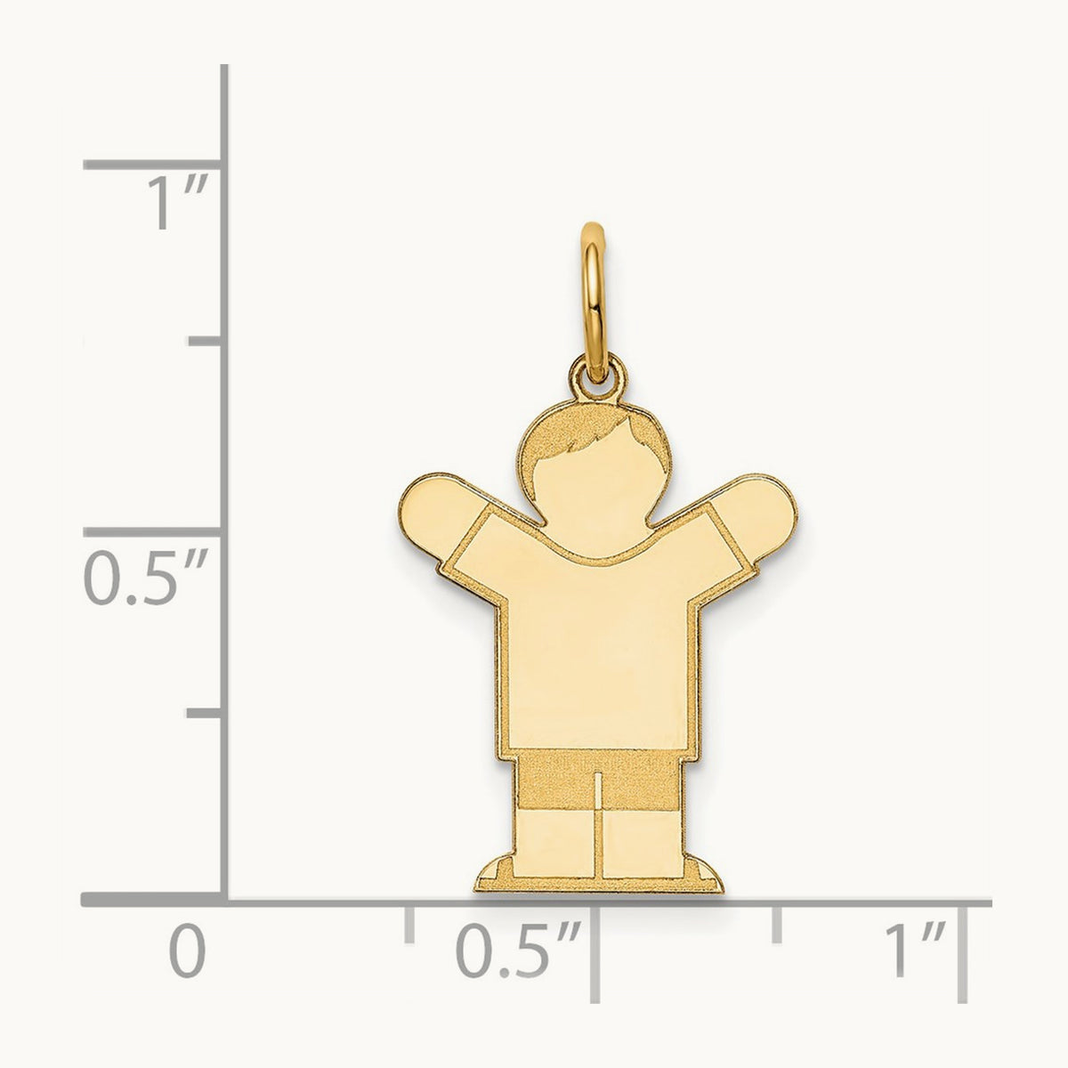 Kid Charm — 14K Yellow Gold