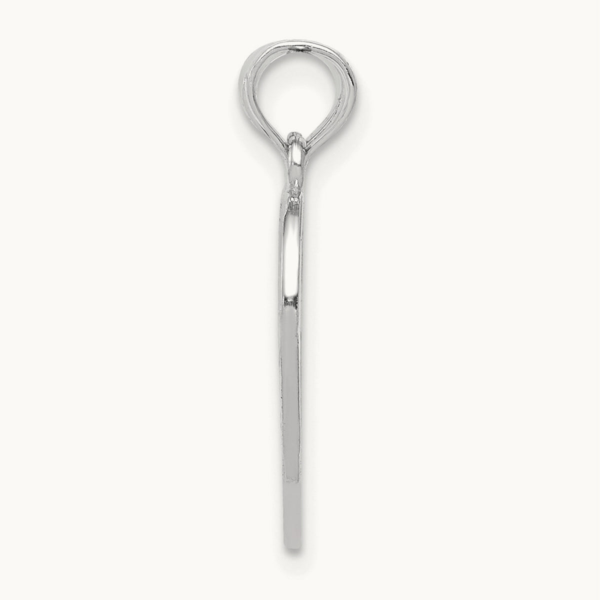 Enameled MOTHER — 14K White Gold