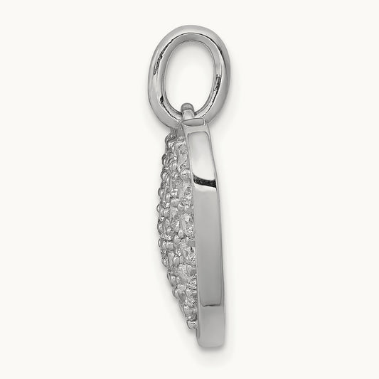 Cluster Heart Pendant, 1.00 ct tw Lab-Grown Diamond