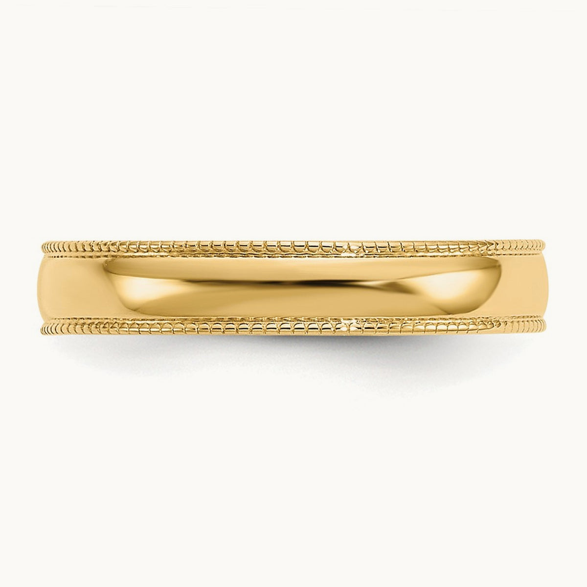 Milgrain Adjustable Toe Ring — 14K Yellow Gold