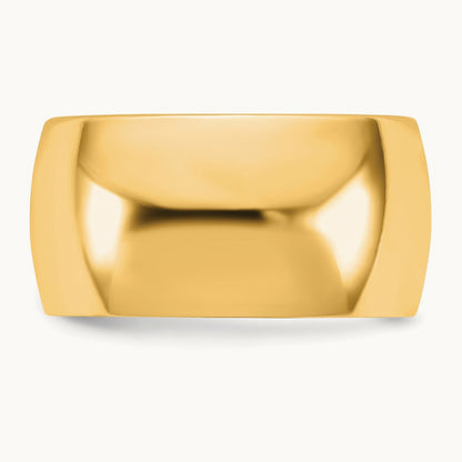 Lightweight Comfort Fit Band, 10mm, 10K Yellow Gold