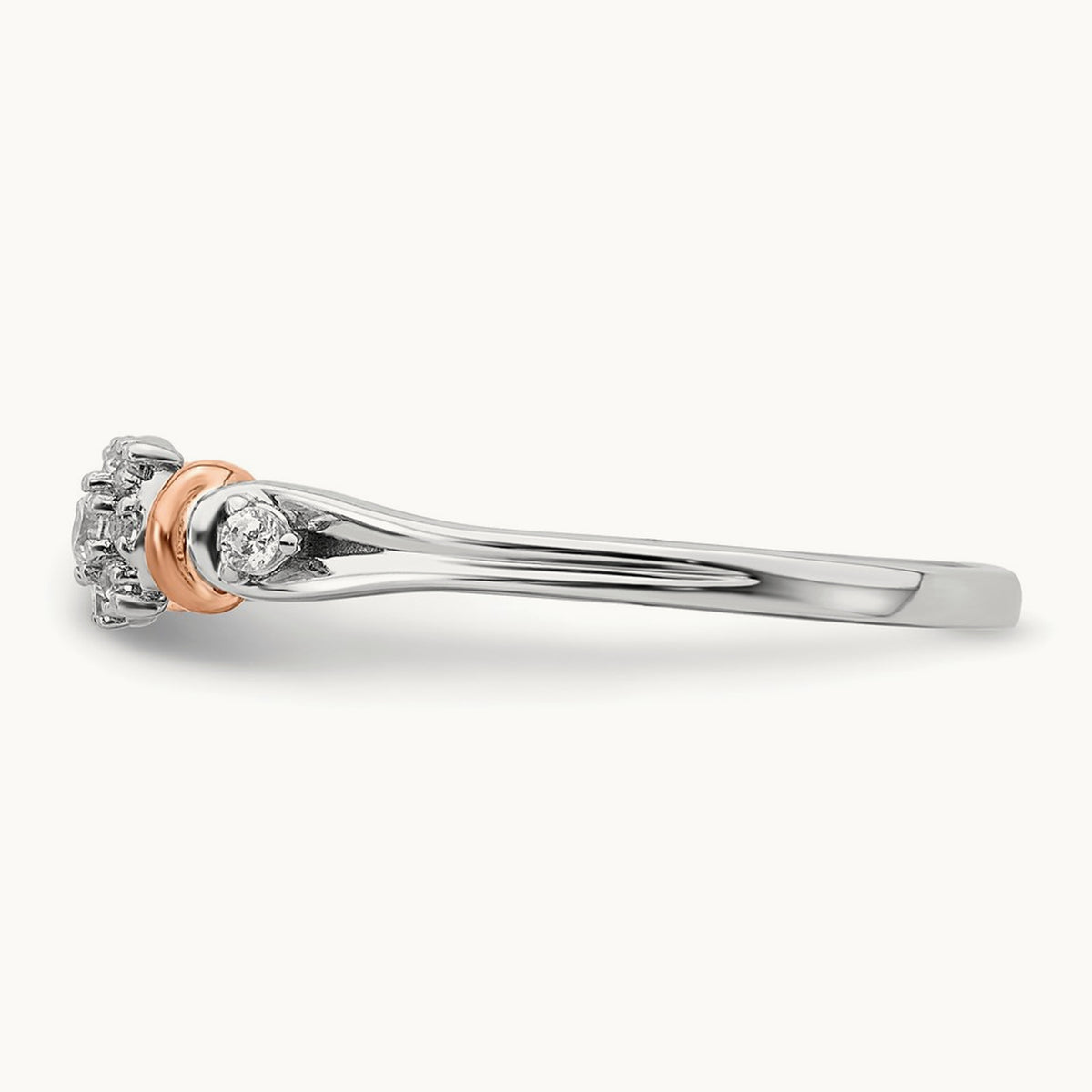Petite Engagement Ring, 0.15 ct tw Lab-Grown Diamond