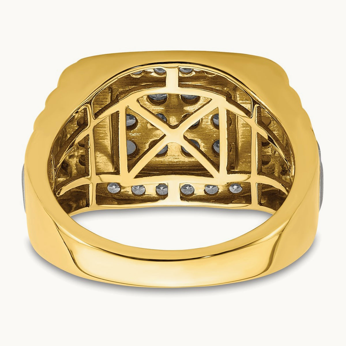 Men's Ring, 1.50 ct tw Lab-Grown Diamond