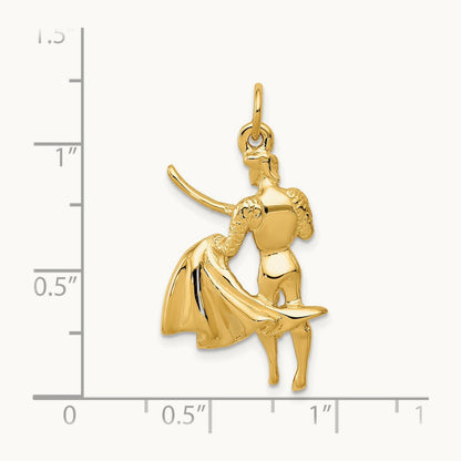 Matador Charm, 14K