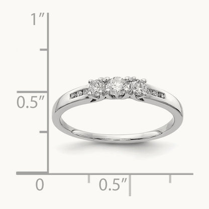 Diamond Ring, 14K White Gold