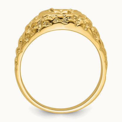 7/8 ct Center Men's Ring Mounting, 14K
