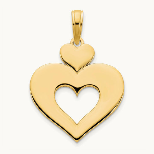 Cut Out Heart Pendant — photo set