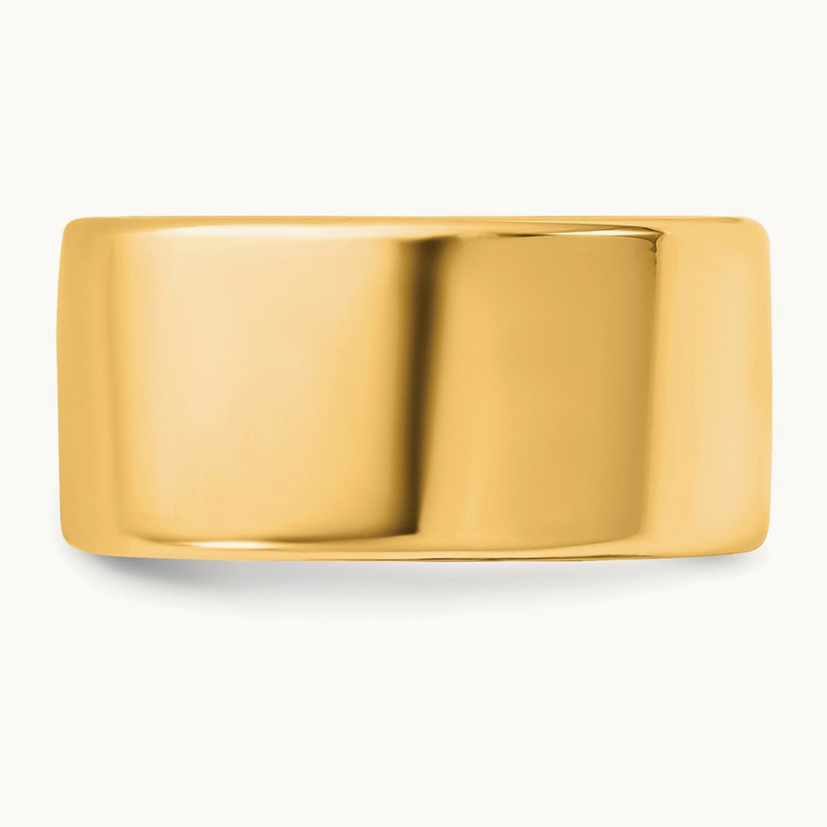 European Comfort Fit Band — 14K Yellow Gold, 10mm